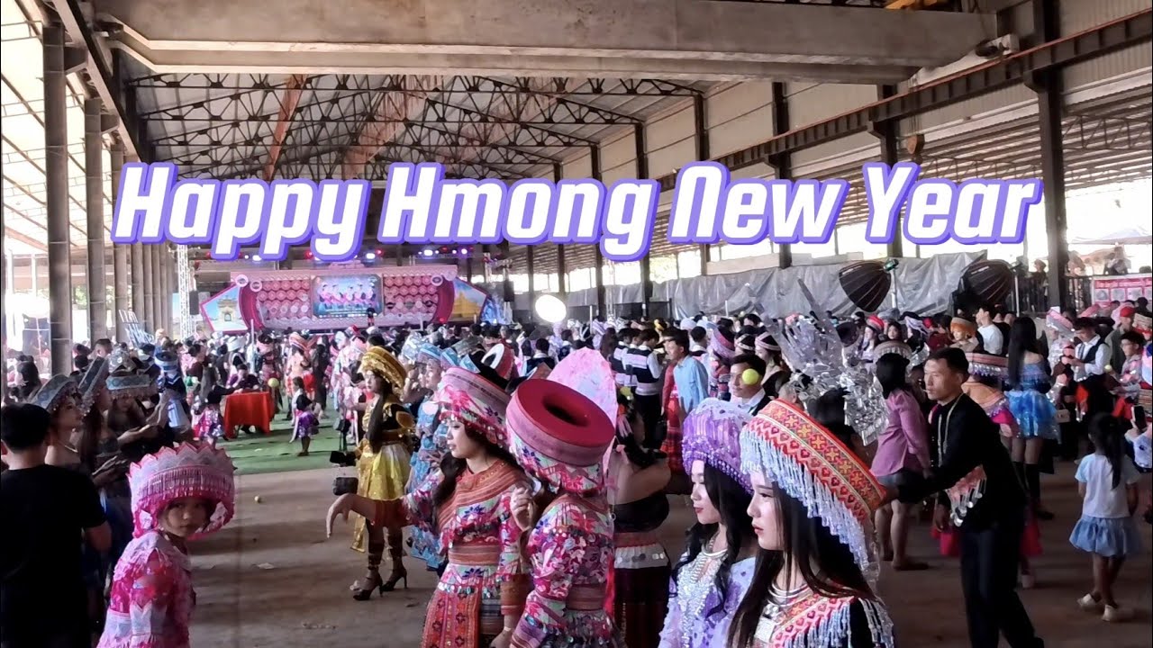 First time visiting Hmong New Year in Vientiane, Laos