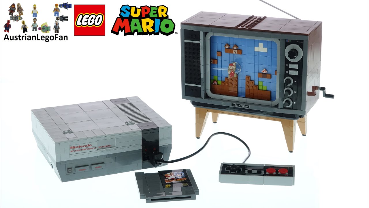 LEGO Super Mario 71374 Nintendo Entertainment System - Lego Speed Build Review