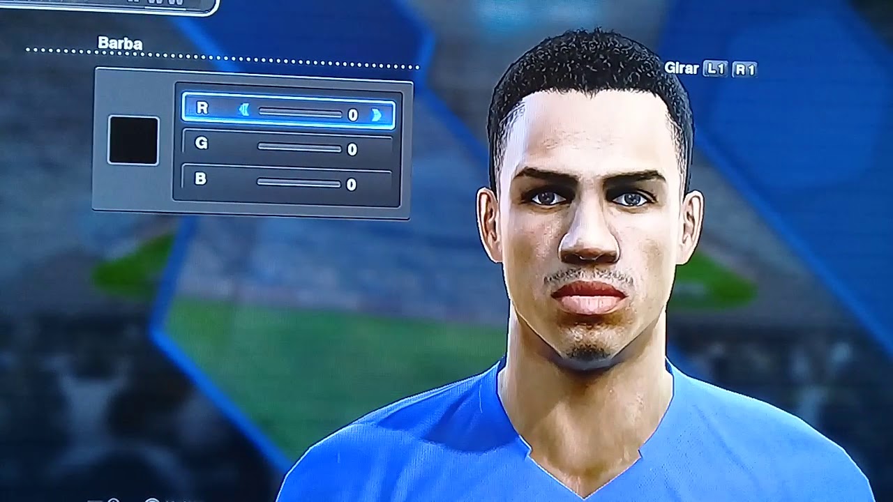 Face Gabriel Magalhães (Lille OSC-Brasil) Pes 2013