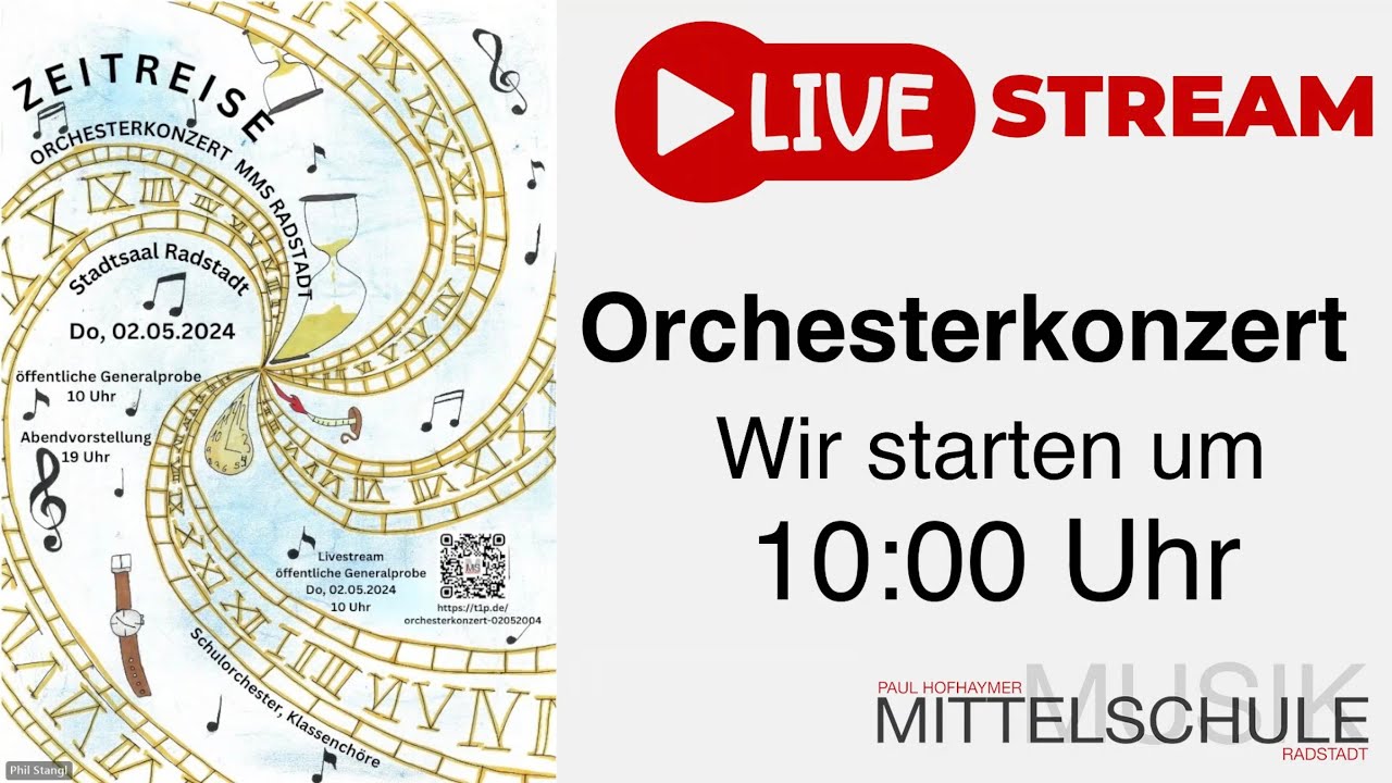 Orchesterkonzert 2024 Mitschnitt Livestream | MMS Radstadt