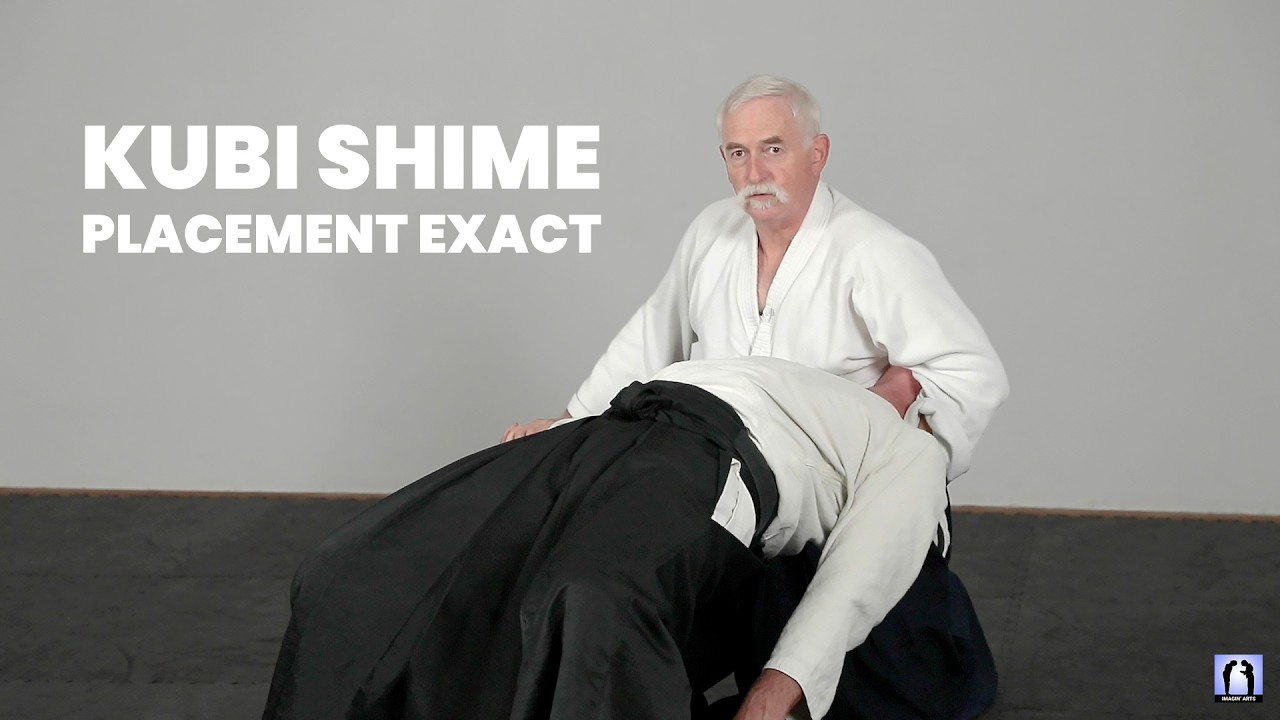 Le bon placement pour KUBI SHIME (Aïkido) – Jean-Marc Chamot 7e dan