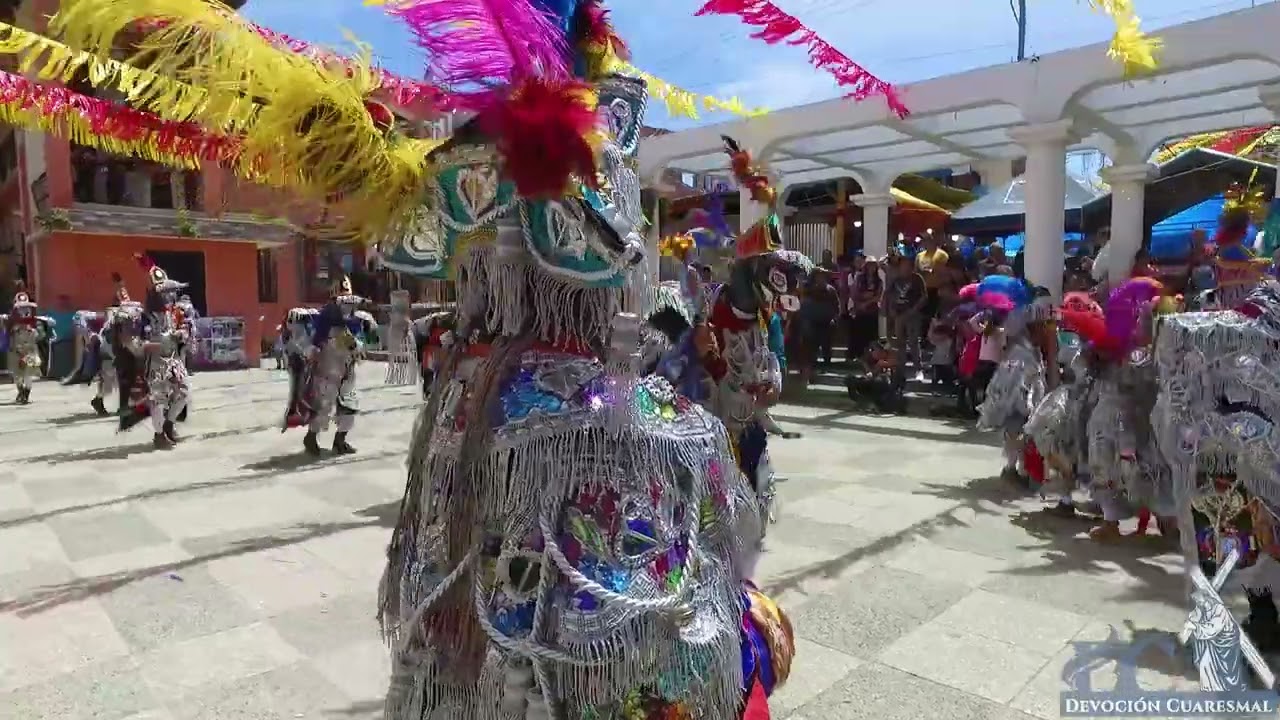 Baile de Moros Previo a la Procesión de Santiago Apóstol en Santiago Sacatepéquez 25 de Julio de2023