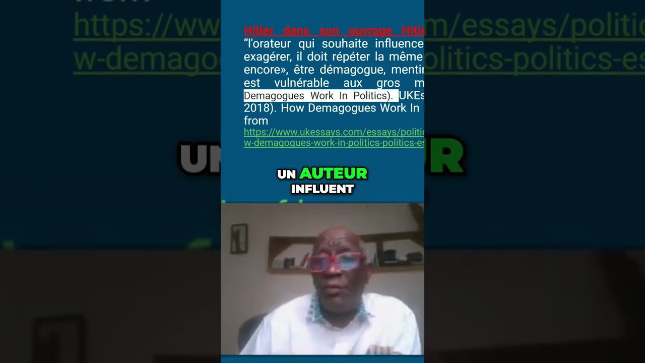 La D&eacute;magogie Politique : Strat&eacute;gies et Manipulations Expos&eacute;es