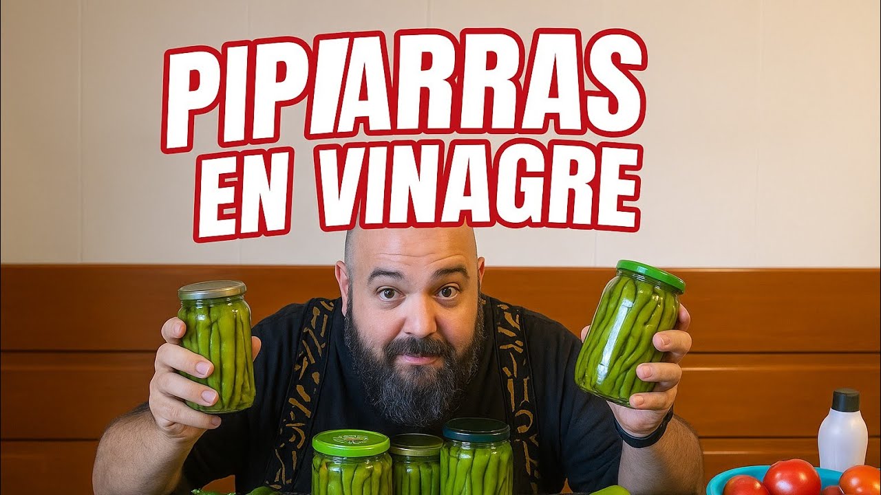 Guindillas en vinagre! 🥒