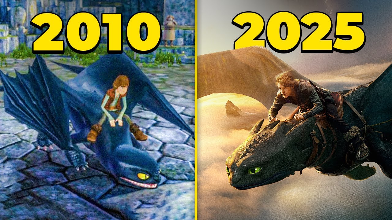 Эволюция игр &laquo;КАК ПРИРУЧИТЬ ДРАКОНА&raquo; (2010&ndash;2025)