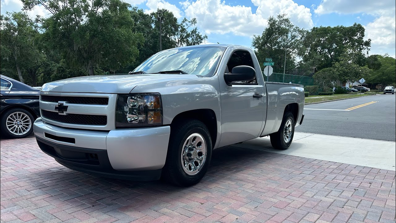 2011 Chevy Silverado 4.8L V8 2WD RCSB regular cab short bed walk around, start up, and test drive