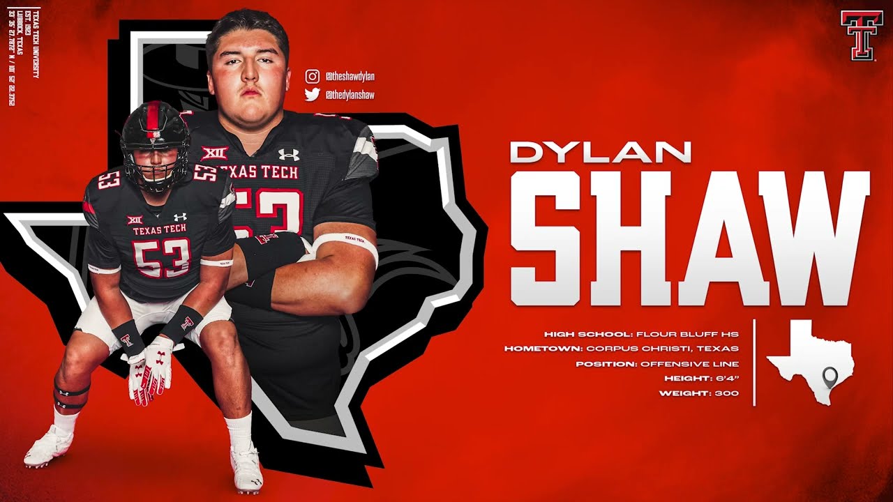 Texas Tech Football: Dylan Shaw ('23) | Highlights