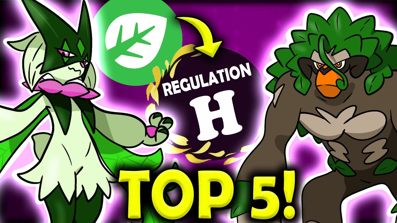 The Top 5 BEST Grass Type Pokemon in Regulation H!