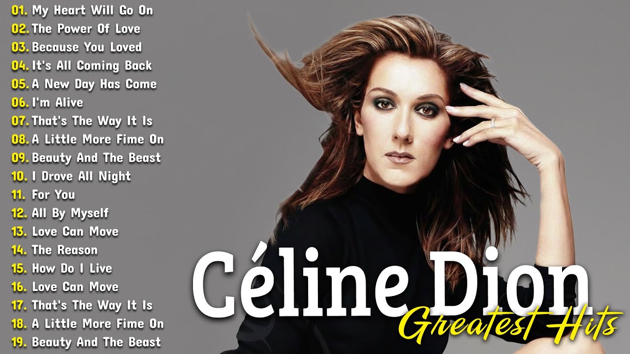 Céline Dion - World’s Best Divas Collection 2026 - Best Songs of Céline Dion (lyrics)