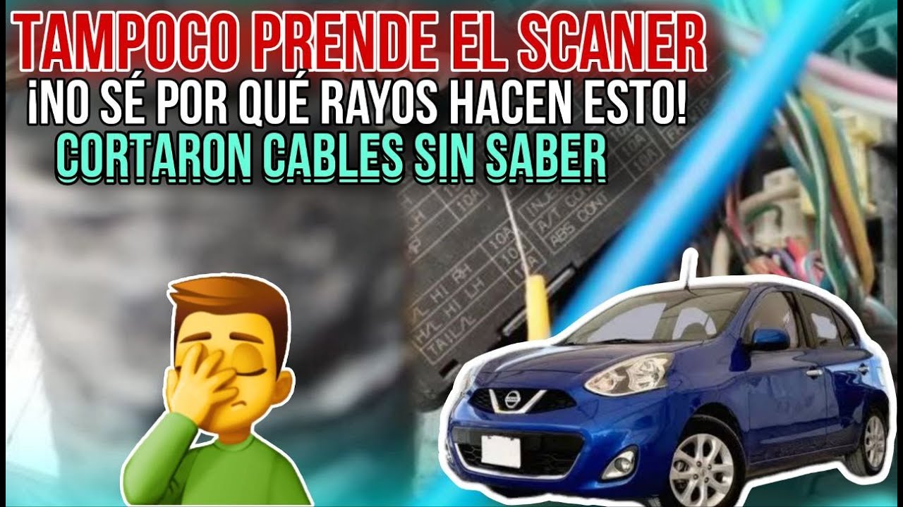 NISSAN MARCHS 2017, DA MARCHA PERO NO ENCIENDE