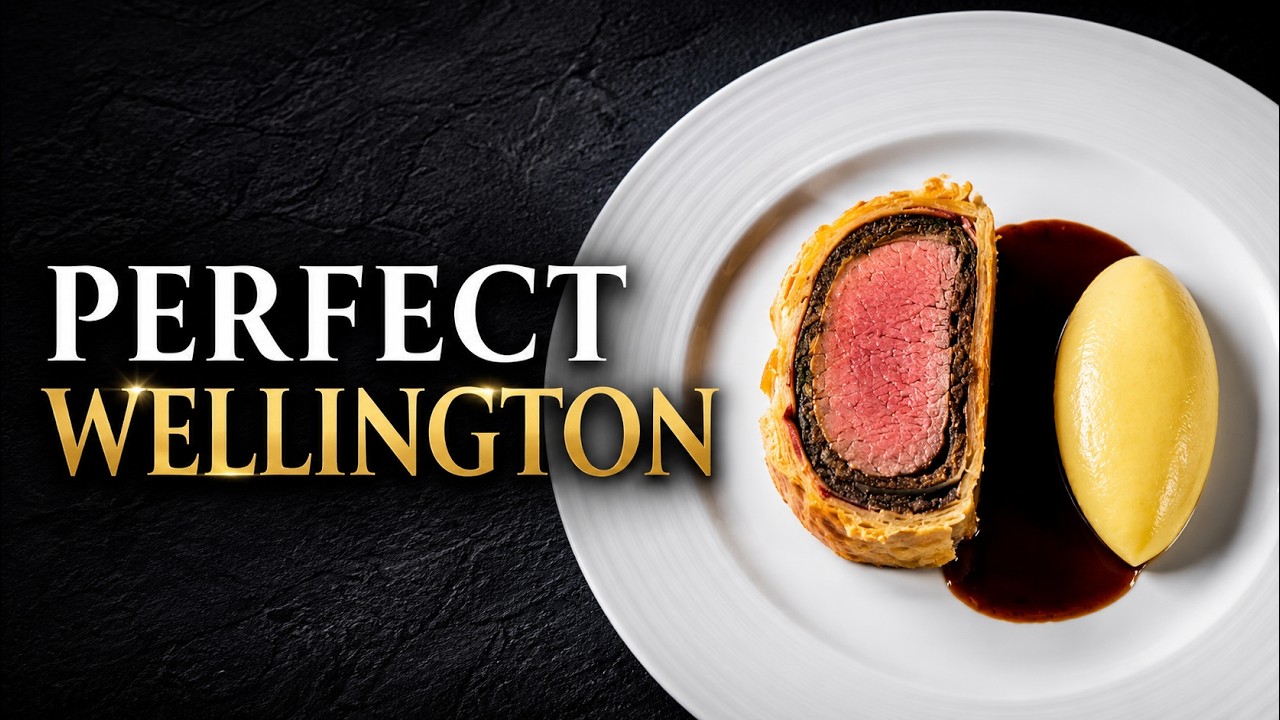 Fine dining BEEF WELLINGTON recipe | Michelin star POMME PURÉE