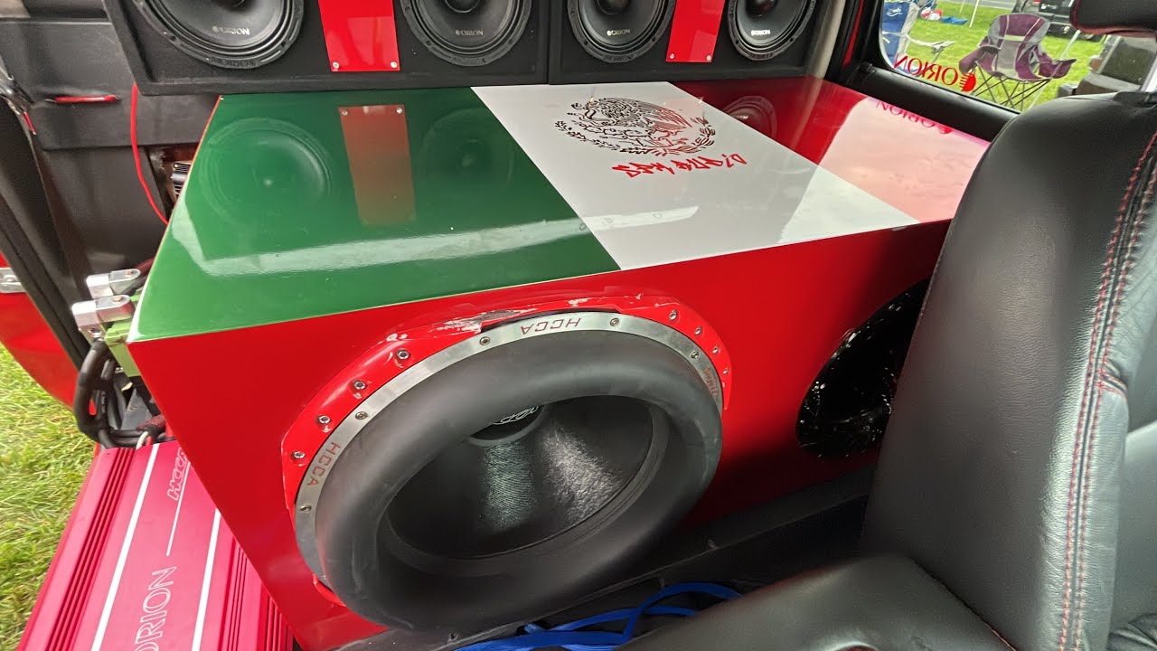 285 POUND SUBWOOFER!? BIGGEST SUB I HAVE EVER HEARD!