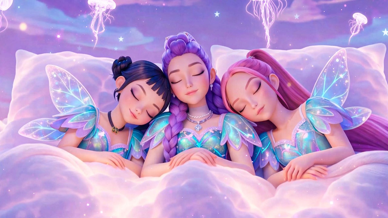 🌙 В мир снов вместе с Зои, Руми и Мирой💤 Избавьтесь от стресса • Добейтесь спокойного глубокого сна