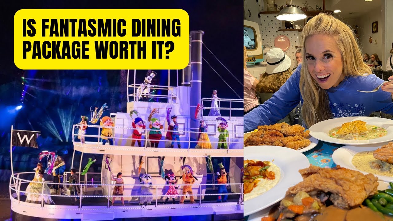 Fantasmic! Dining Package is Back! New Disney Foods & Restaurant | Disney Hollywood Studios 2022