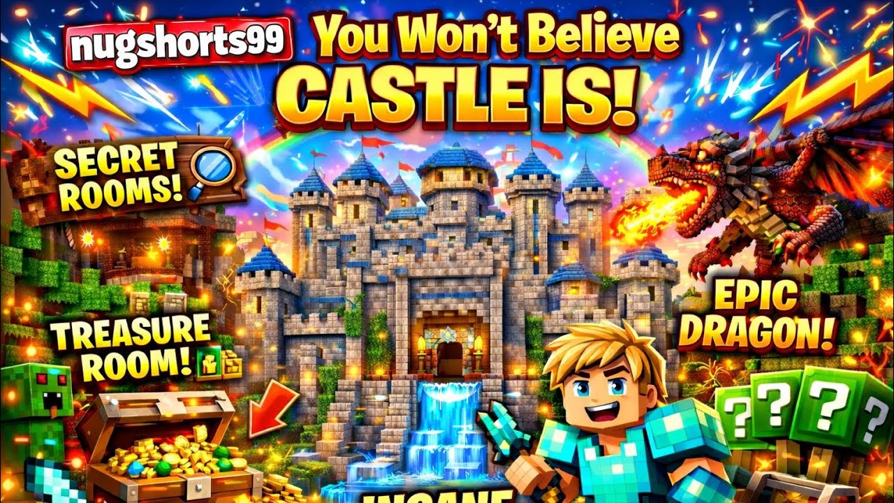 You Won’t Believe the Castle in Minecraft!