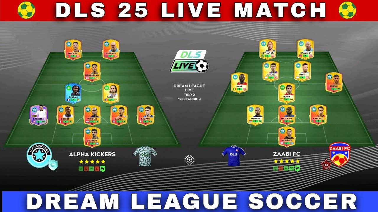 😎🔥 DLS 25 LIVE MATCH || DREAM LEAGUE SOCCER || DLS 25
