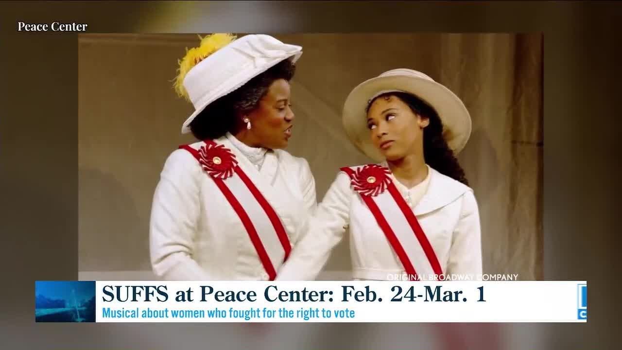 Broadway musical SUFFS in Greenville this week