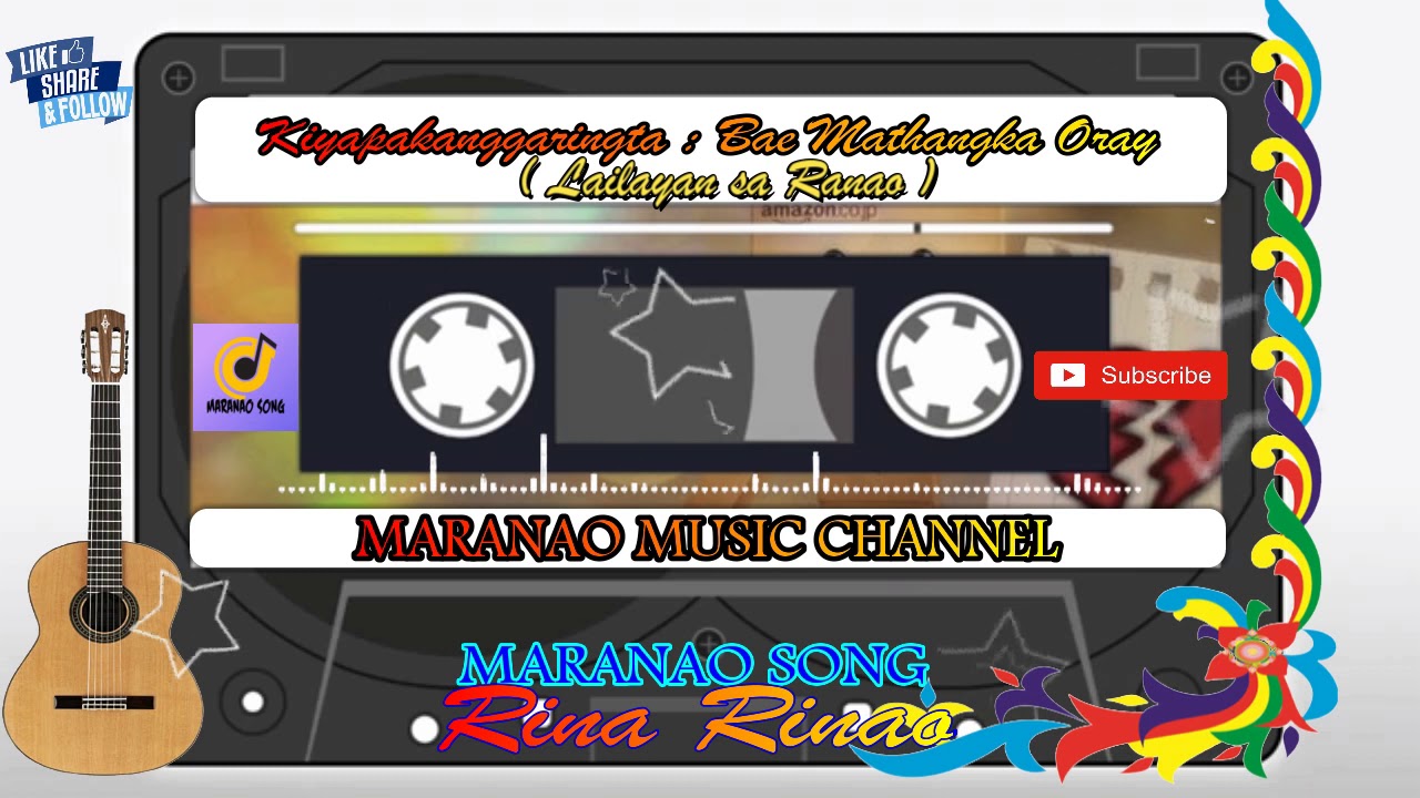 Maranao Song / Kiyapakanggaringta By:  Bae Mathangka Oray