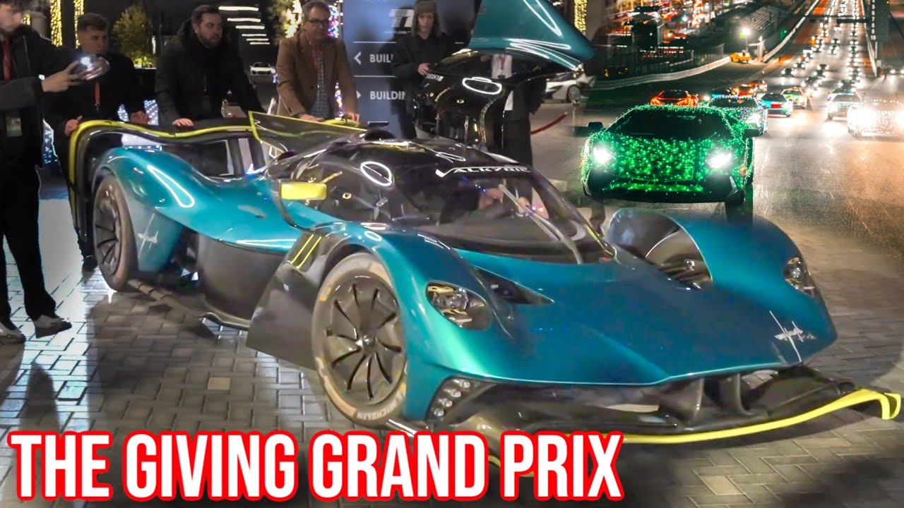 Более 150 экзотических автомобилей парализовали движение на трассе Circuit of the Americas!! Съем...
