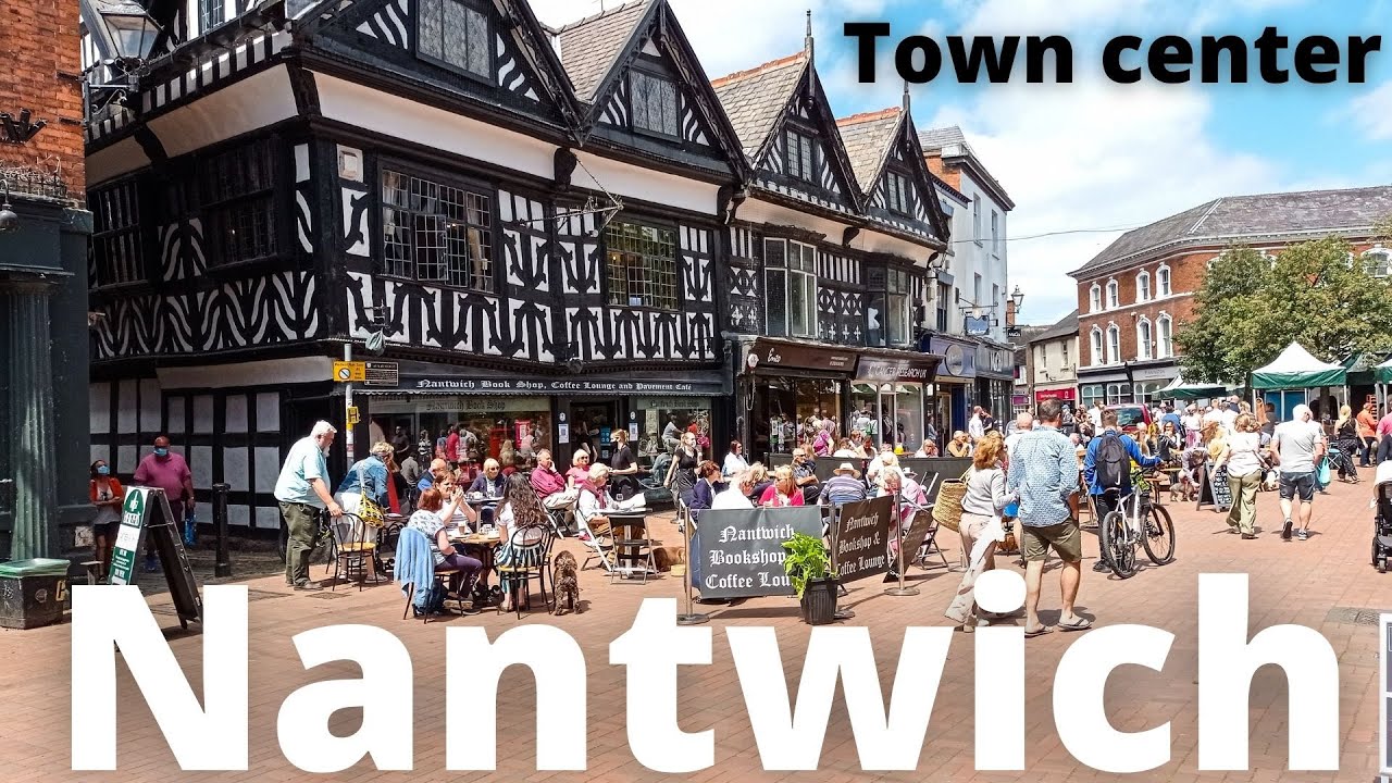 A walk through NANTWICH - Town Center