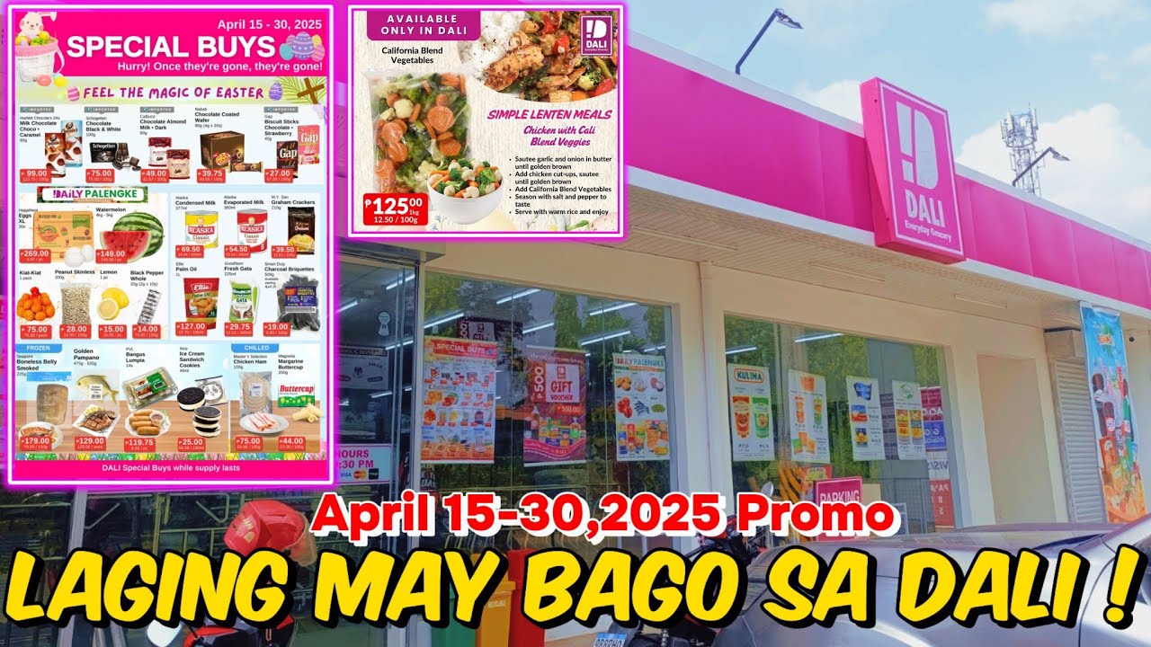 DALI GROCERY STORE - Summer update | Laging may bago sa DALI ! | April 2025 Latest products & prices