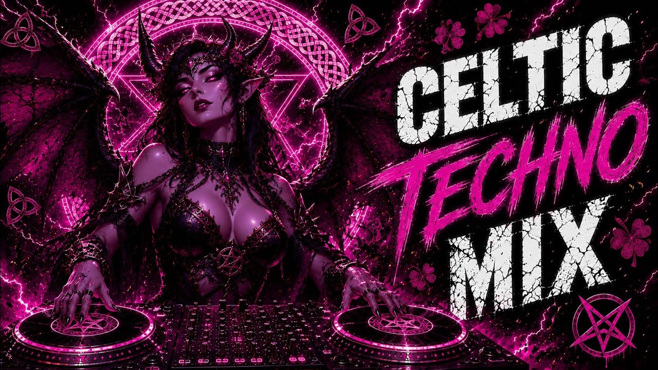 CELTIC TECHNO 🩷 Demon Queen | Dark Occult Peak Time Mix 2026
