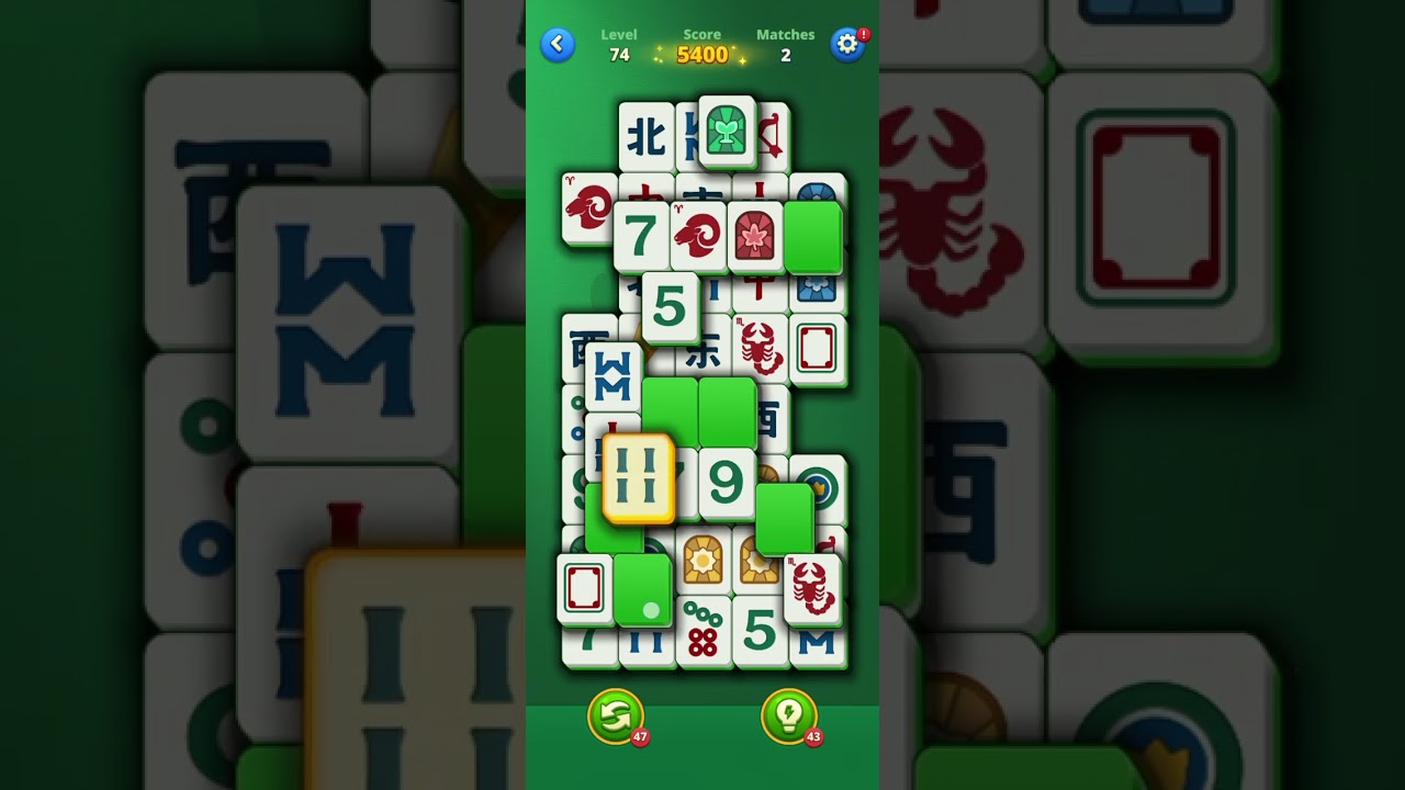 Gaming series level-74(Mahjong wonders)