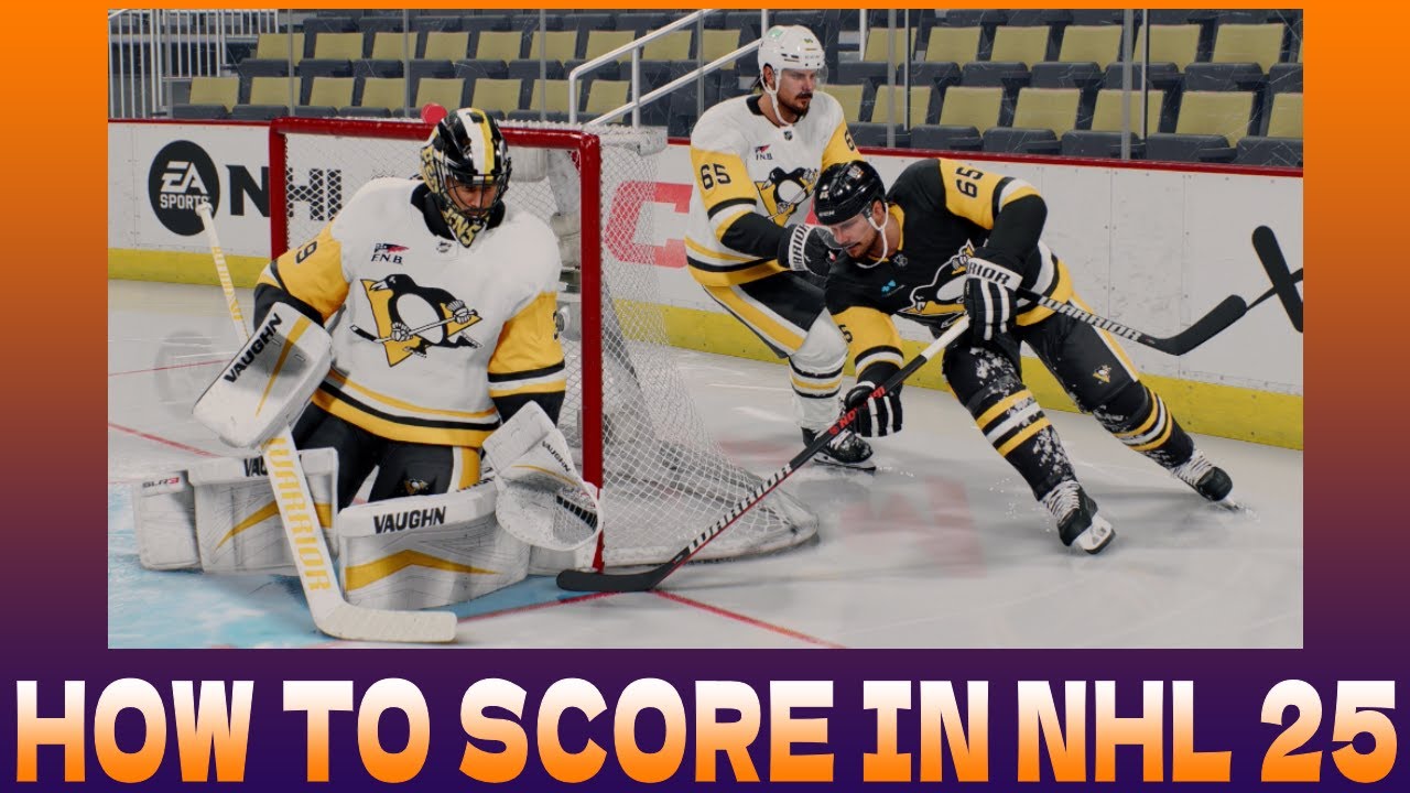 HOW TO SCORE IN NHL 25! | NHL 25 TIPS & TRICKS
