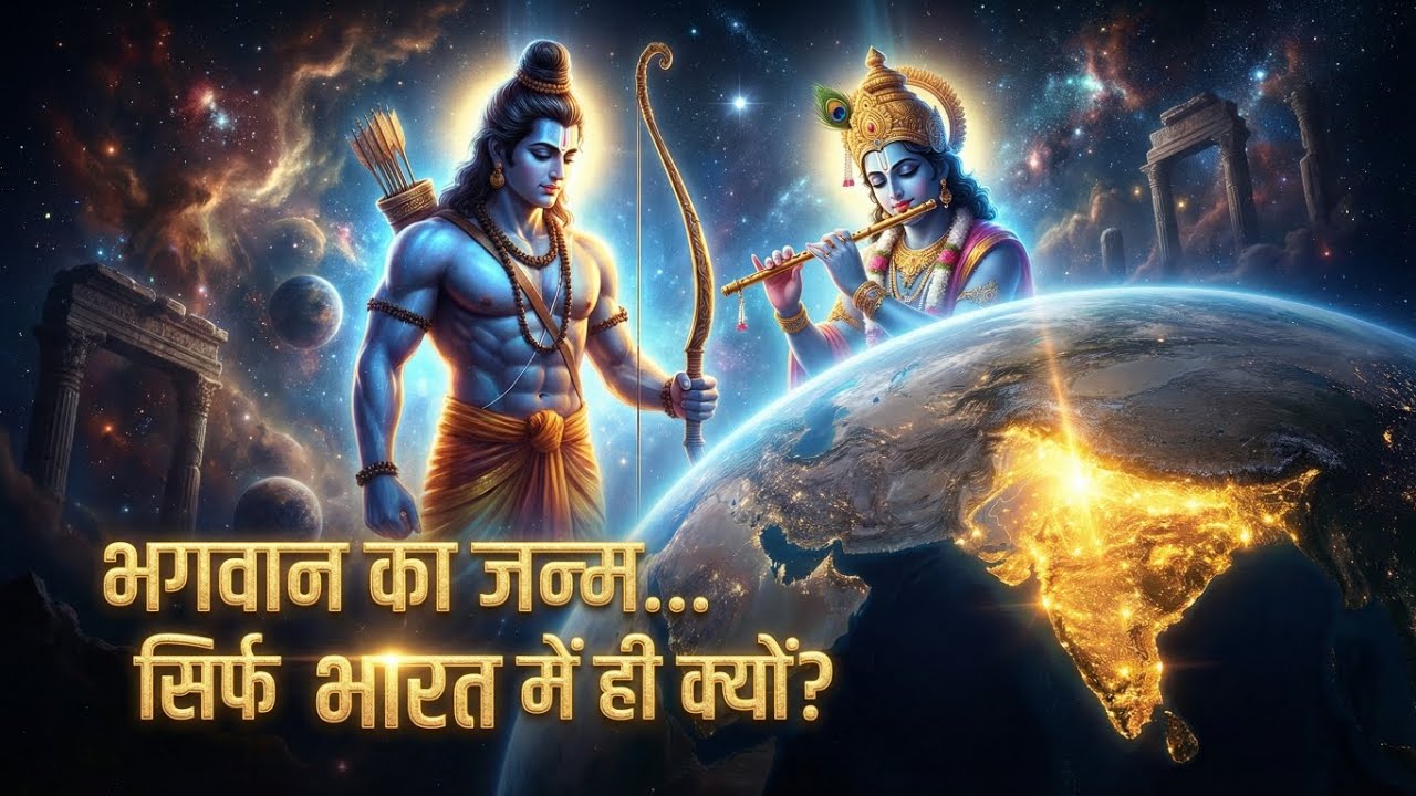भगवान भारत में ही क्यों जन्म लेते हैं? | Why God Takes Birth Only in India? | #WhyGodChoosesIndia