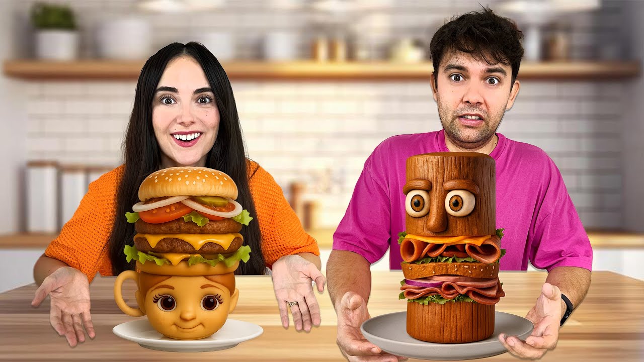 Italian Brainrot Sandwich Challenge!