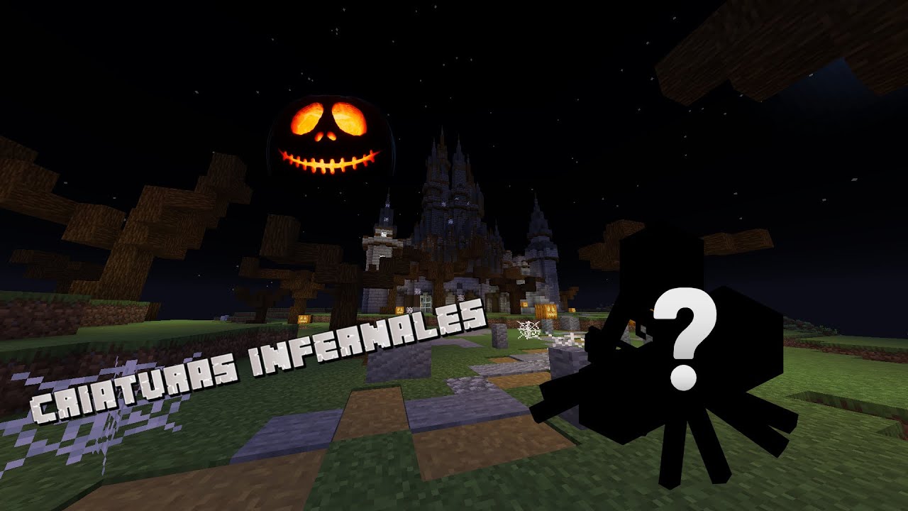 🎃HALLOWEEN🎃MUNDO POSEÍDO Y CRIATURAS INVOCADAS SURVIVAL 1.19