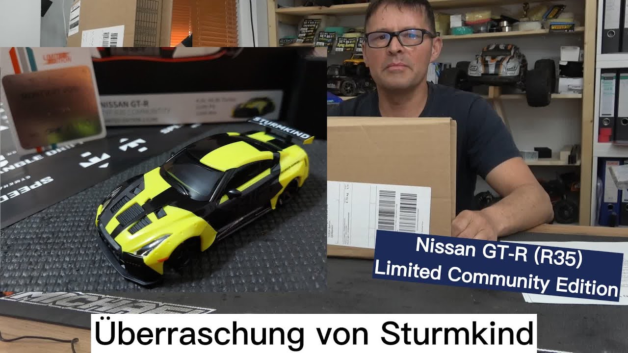 Überraschungspaket - No.1? Limited Edition Nissan GT-R R35 von Sturmkind - DR!FT Racer