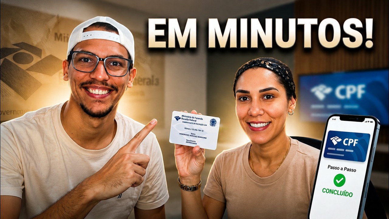 ✅ Como crear el CPF Brasileiro en 2025. Passo a Passo. ✅