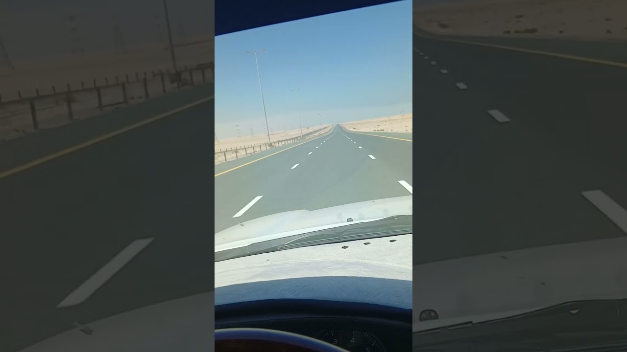 رحلة من  #الامارات الى #العراق البصرة بالسيارة
