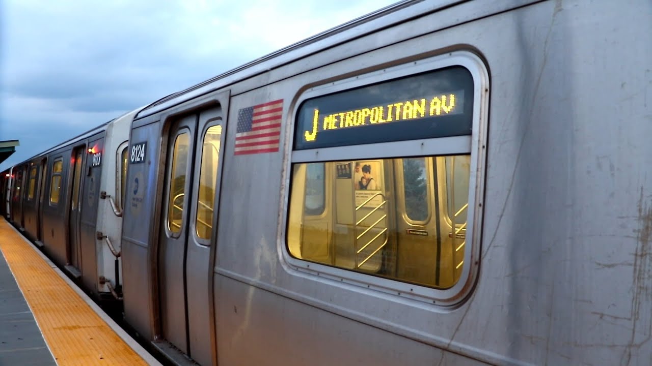 MTA New York City Subway : J Trains Via The M Line @ Seneca Avenue [ BMT Myrtle Avenue Line ]
