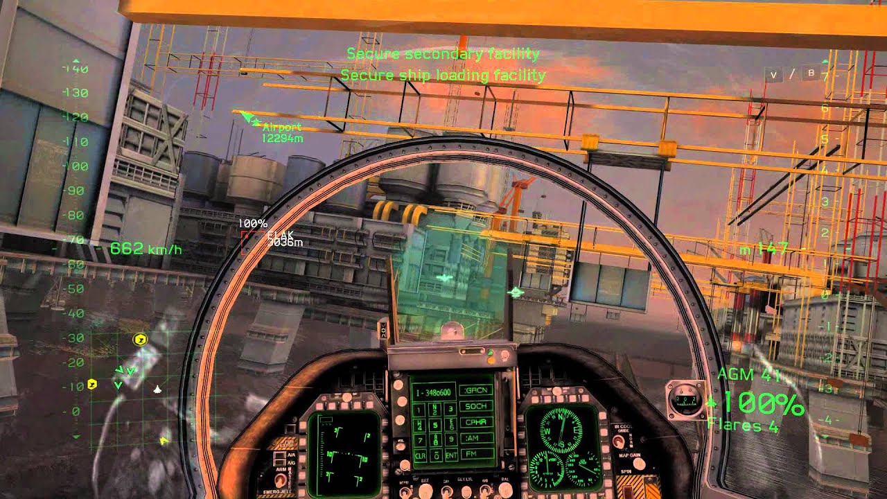 Tom Clancy's H.A.W.X 2 Oil City - Mission 6