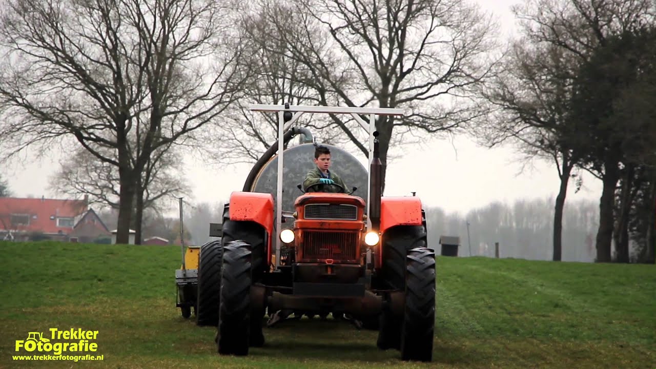 fiat 1000 DT super mest injecteren