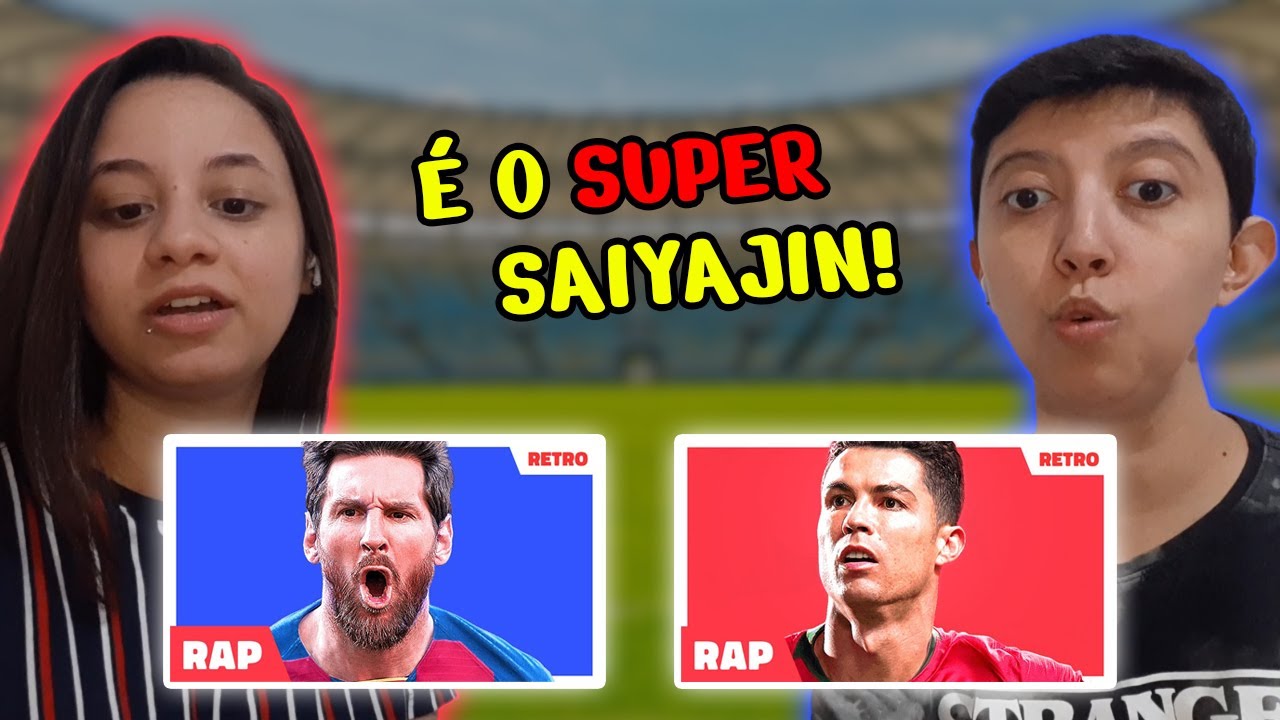 REACT RAP DO MESSI E RAP DO CRISTIANO RONALDO | FUTRAP
