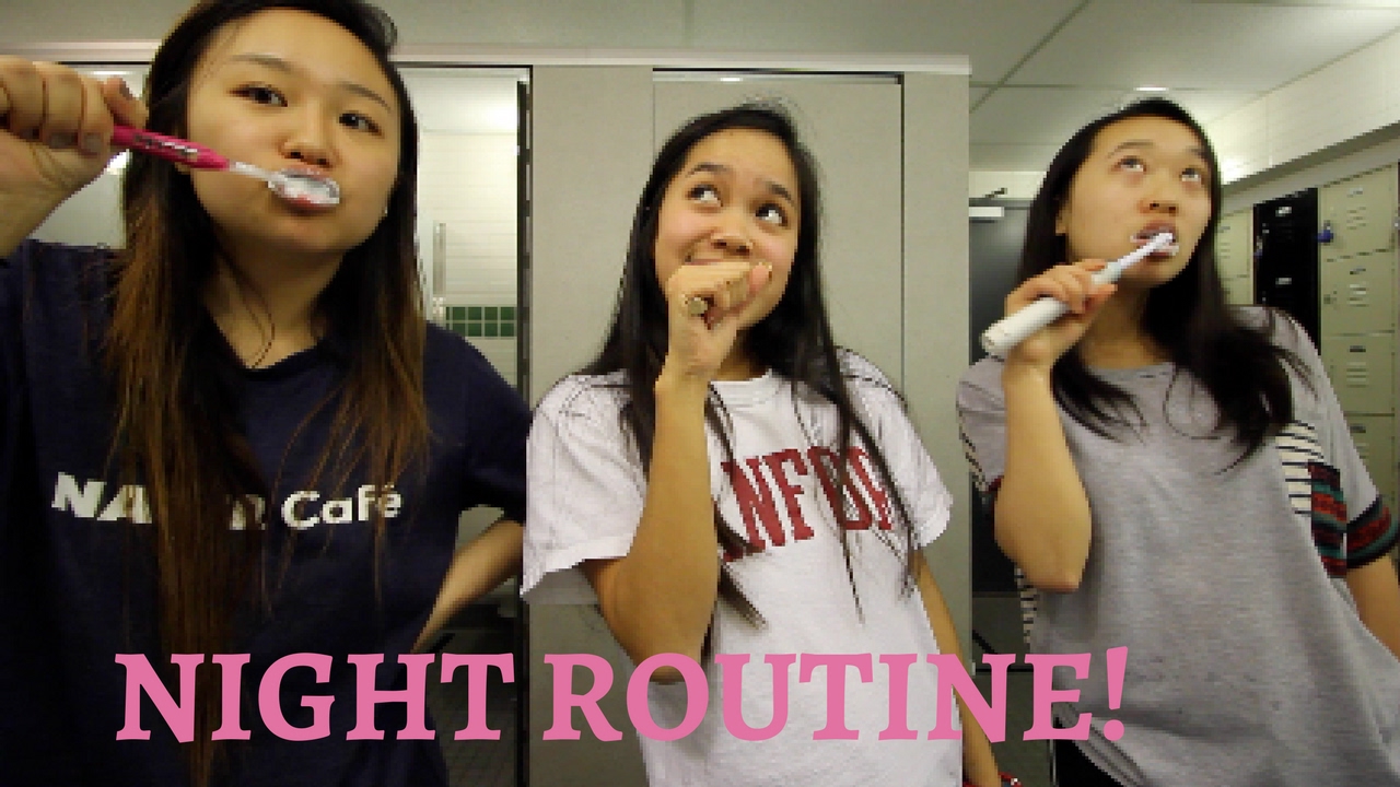 COLLEGE DORM NIGHT ROUTINE!