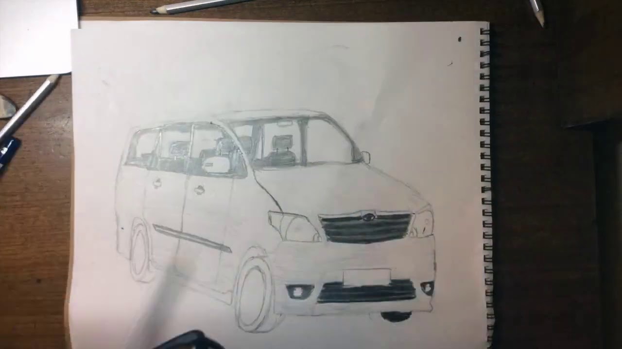 2012 Toyota Innova drawing