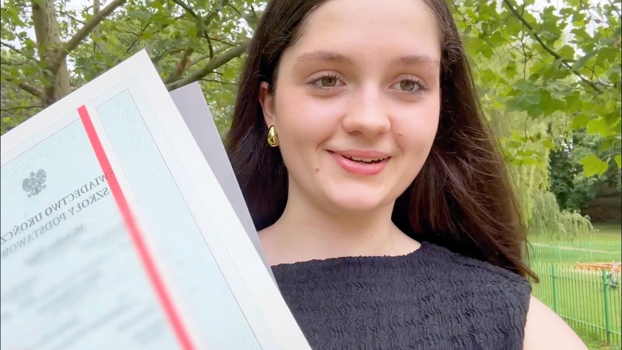 MOJE ZAKOŃCZENIE ROKU SZKOLNEGO W ÓSMEJ KLASIE! Jaką miałam średnią? MISIA I JA
