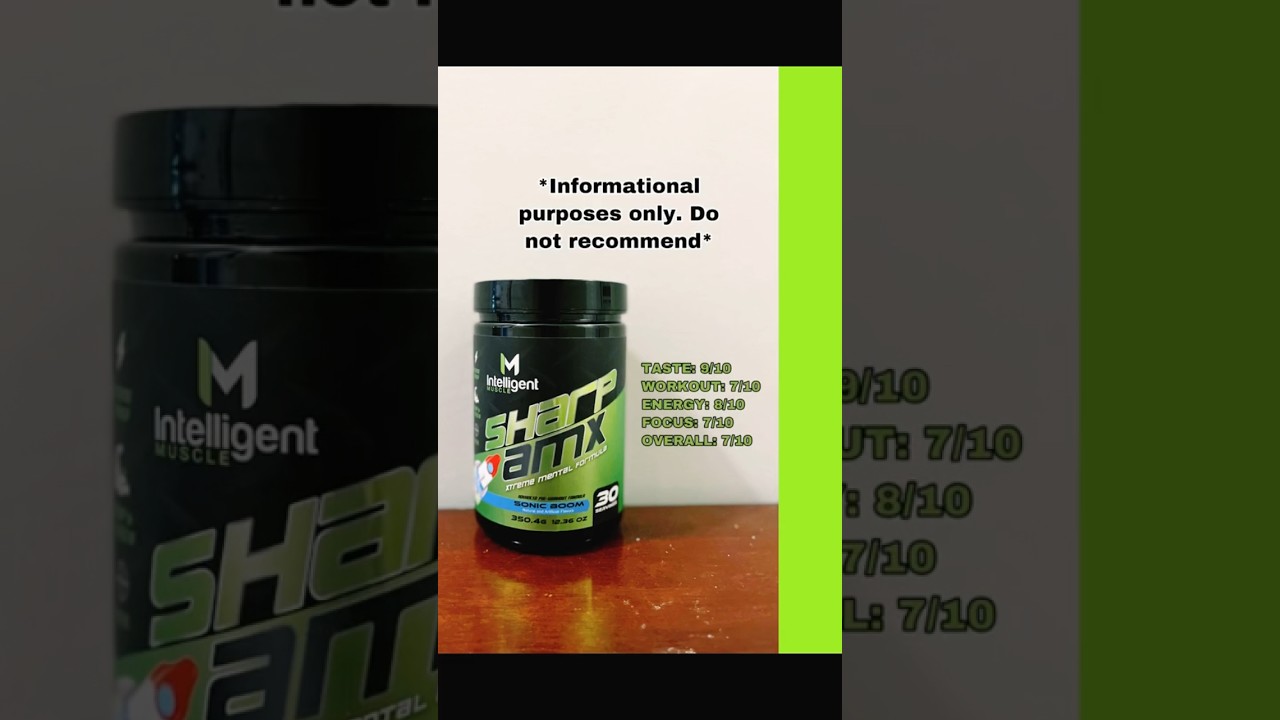 Check out the full review on my channel! #preworkout #fitness #supplement