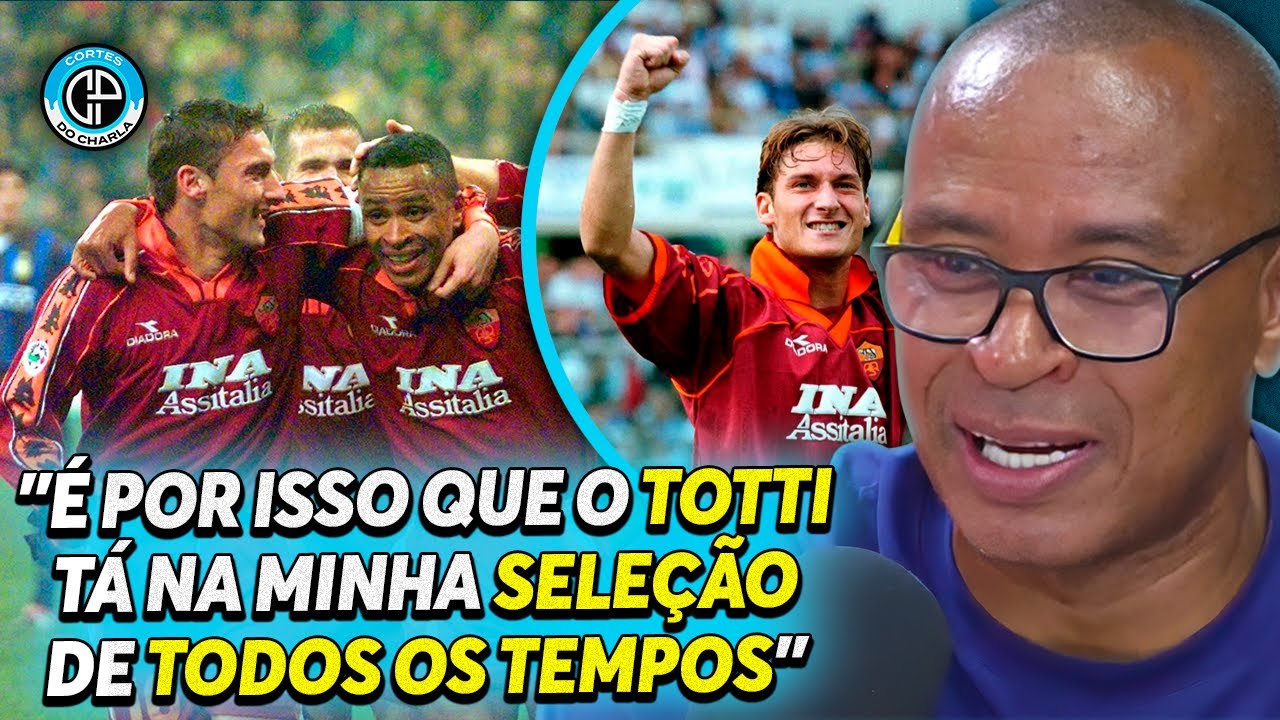 AULA ABSURDA SOBRE COMO ERA O TOTTI NA ROMA