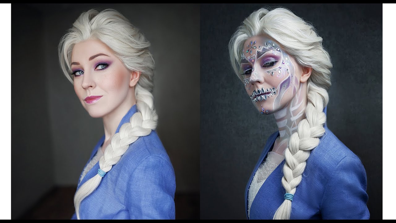 Disney's Elsa (Frozen 2) Makeup and Halloween Makeup tutorial