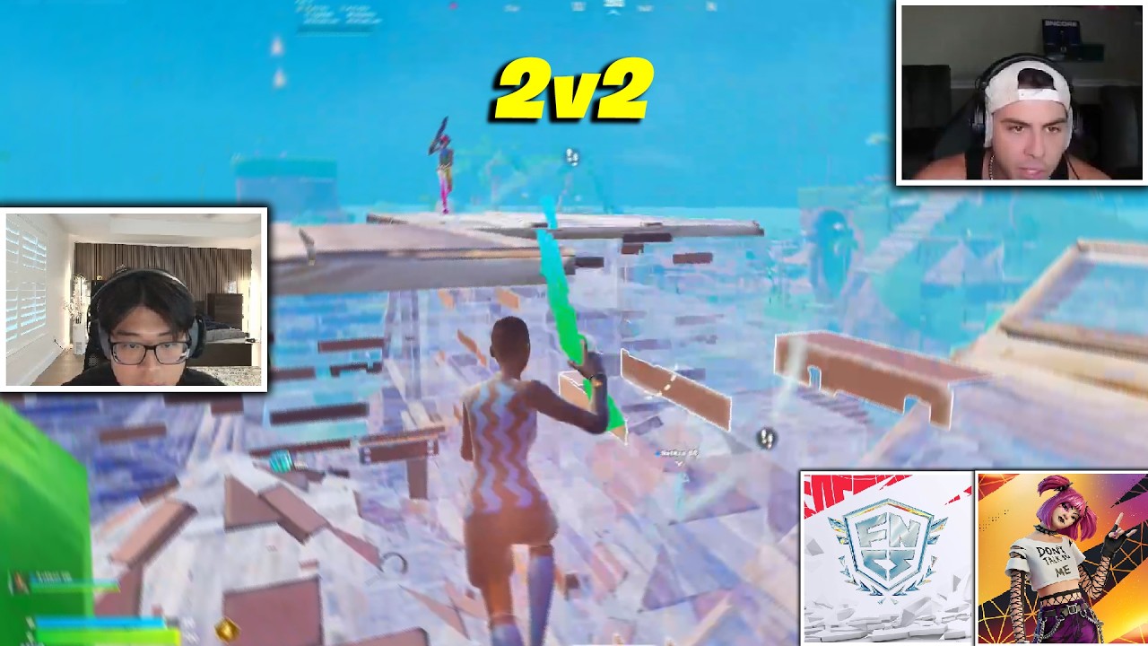 Когда ПРОФИ играют 2 на 2 в FNCS и Duo Reload Cup! #3