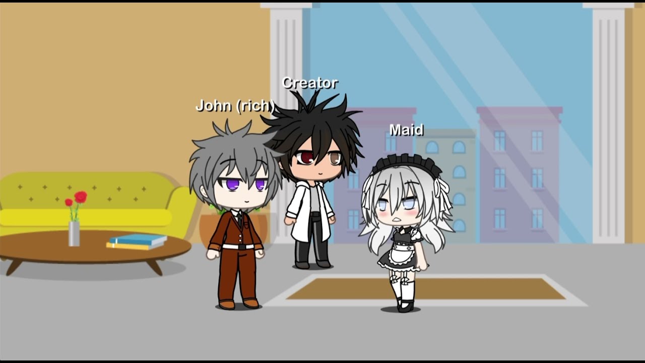 Maid & Her Rich Owner Clothes Swap! | Gacha Life Hypnosis