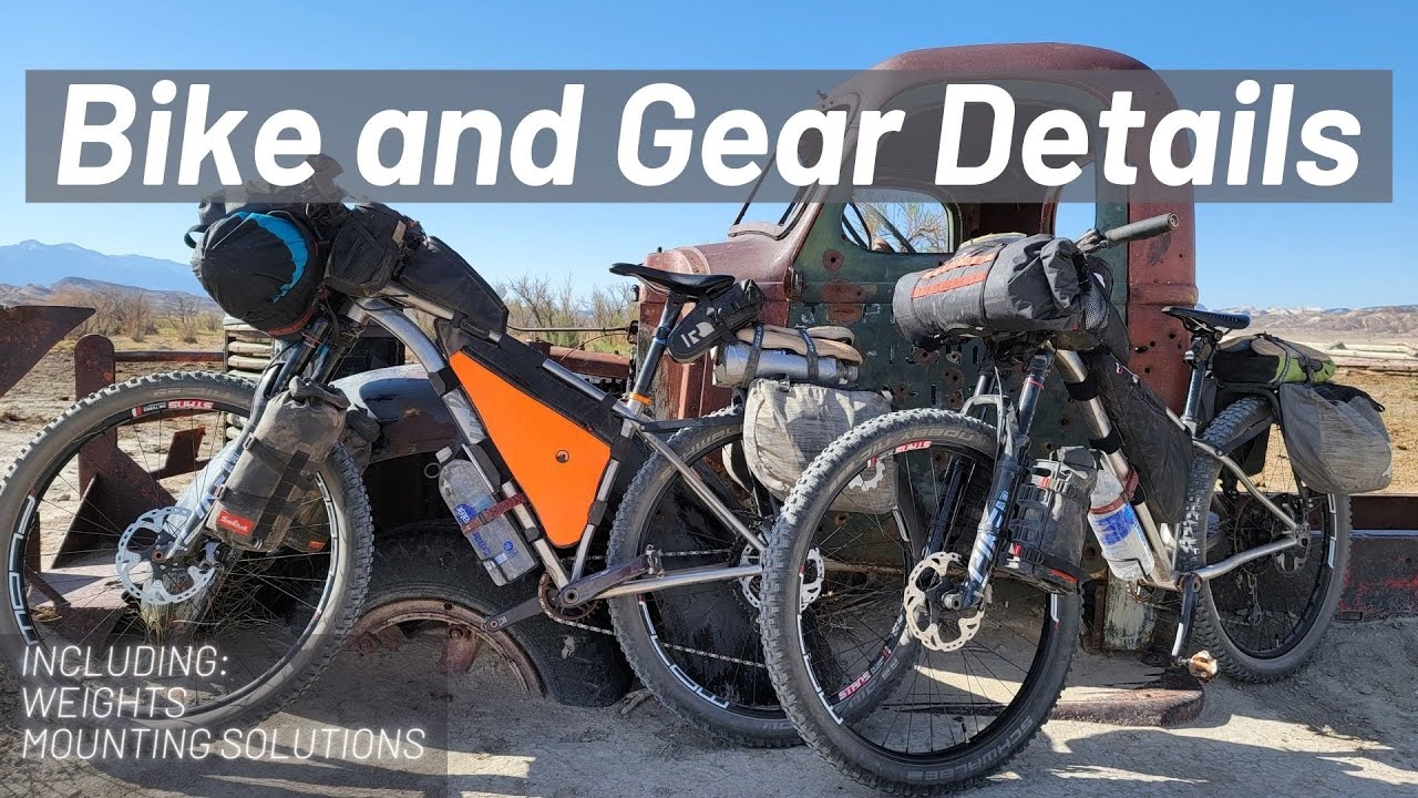 GDMBR Bikepacking Bike and Gear Breakdown Including Weights