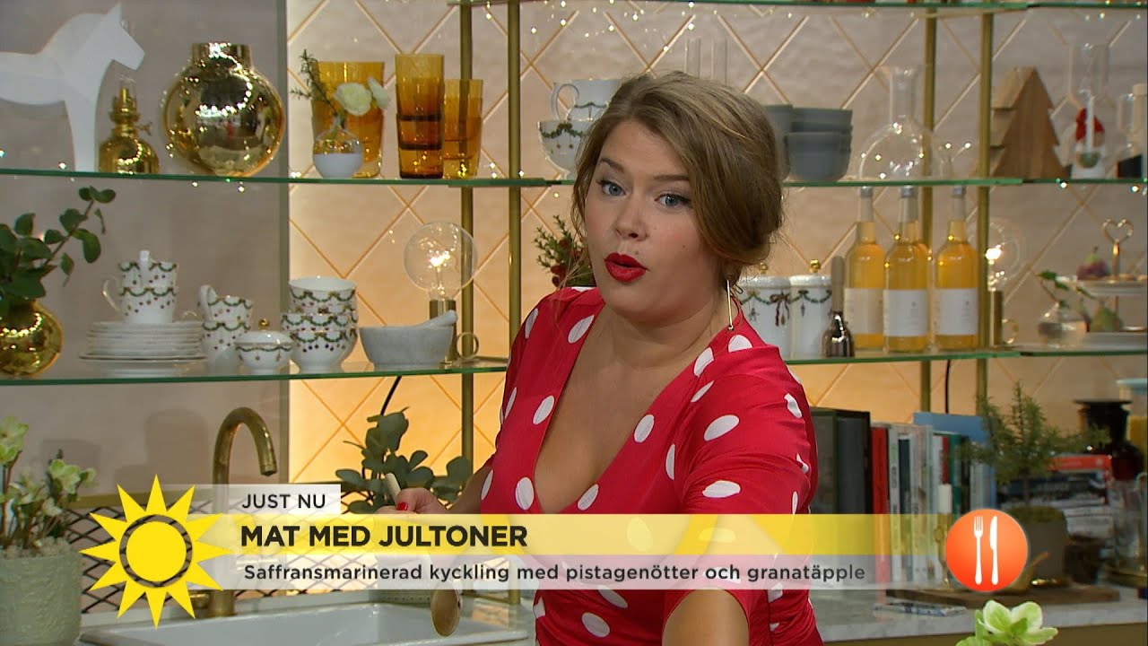 Jessica Frej gör julmat med genvägar - Nyhetsmorgon (TV4)