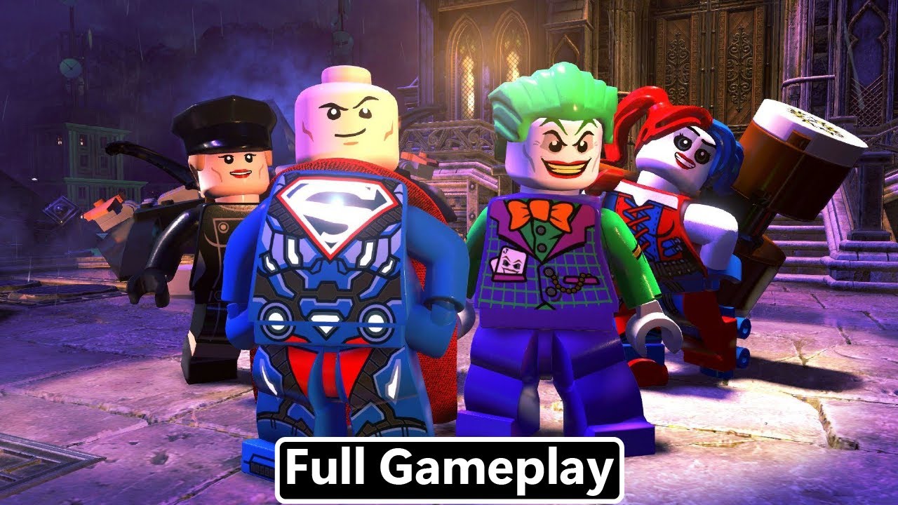 LEGO DC Super-Villains Full Gameplay Walkthrough | No Commentary