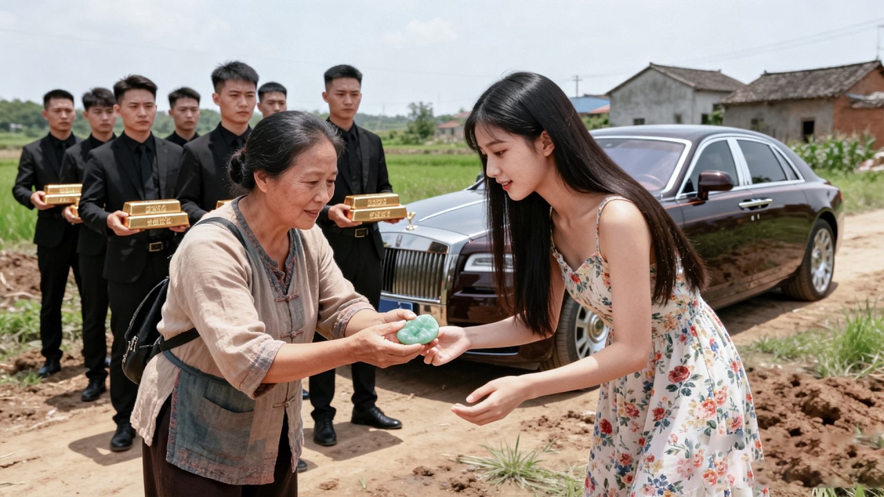 只有農村女孩願意幫癡呆老人回家，殊不知她是千億富豪，當場亮出身份認她做孫媳婦，贈她千億資産寵她上天！ZYDJ